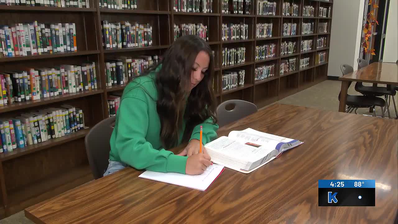 Tushka High School Senior Brinlee Anderson Named ‘A+ Athlete’