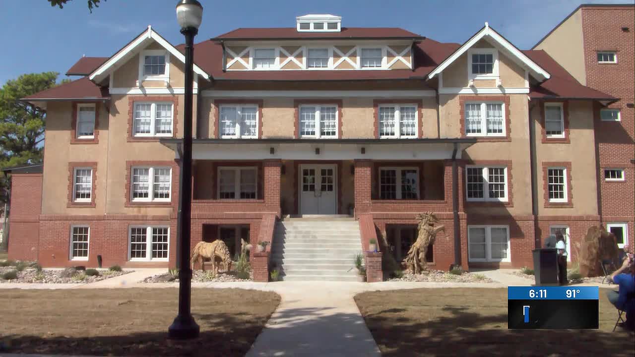 Historic Chickasaw Hall reopens as hotel in Tishomingo