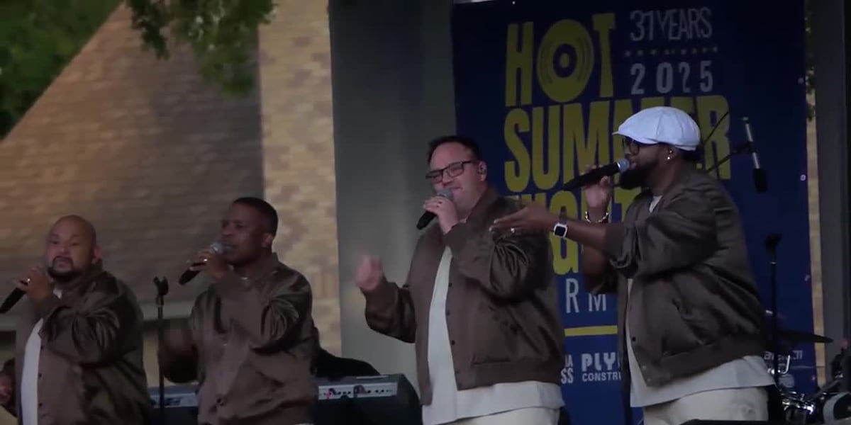 All-4-One brings hits to Hot Summer Nights