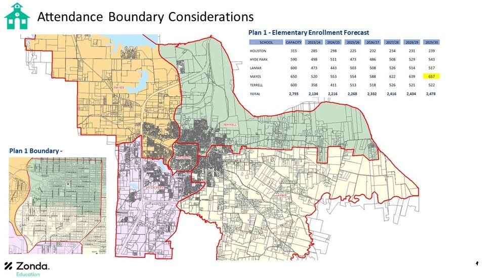 Denison ISD details elementary rezoning plans