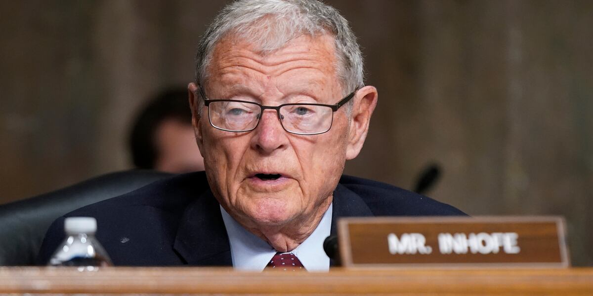 Former Republican Sen. Jim Inhofe of Oklahoma dies at 89