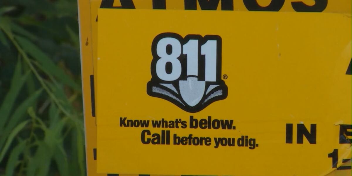 811 Call Code โCall 811 before you digโ: A reminder from gas companies on digging safety