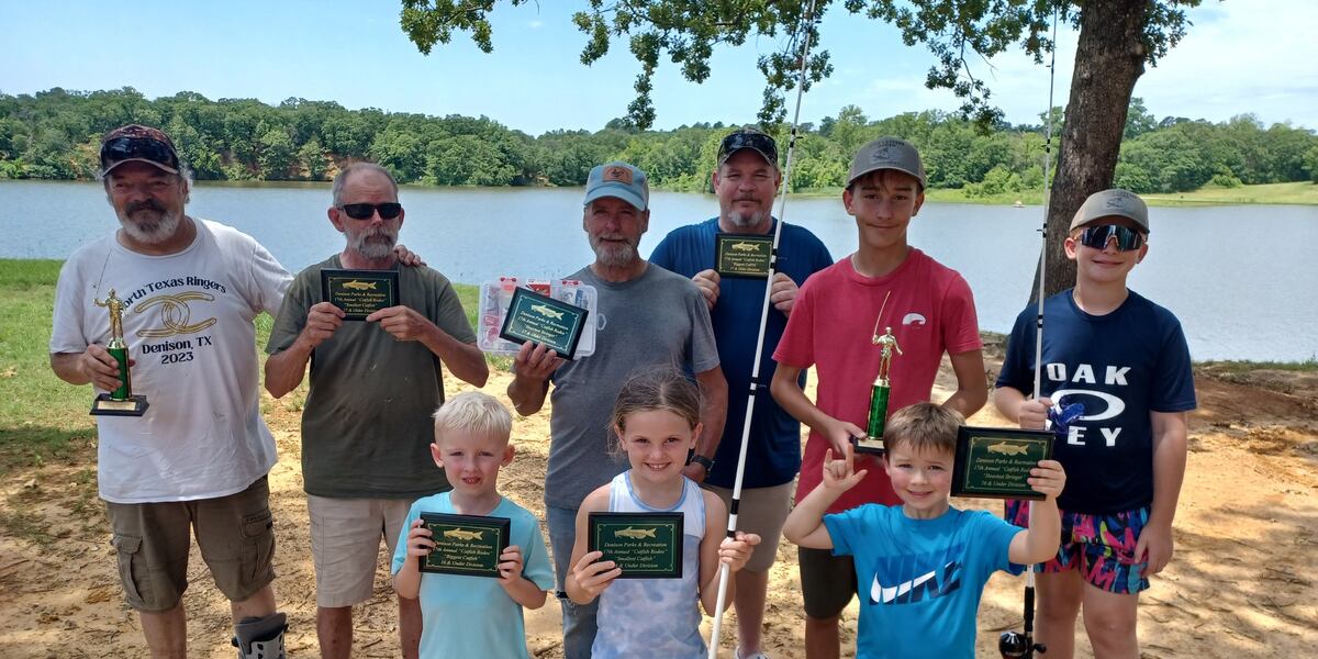 Anglers gather for Denison’s 17th Annual Catfish Rodeo