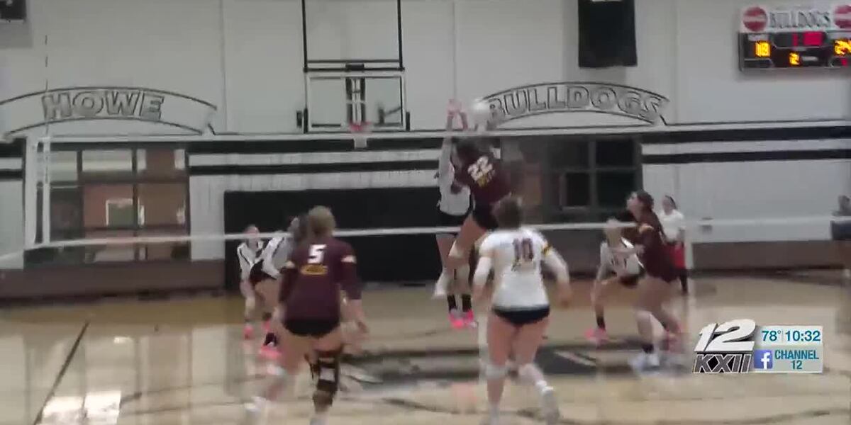 Howe Bells Bells-Howe Volleyball Highlights
