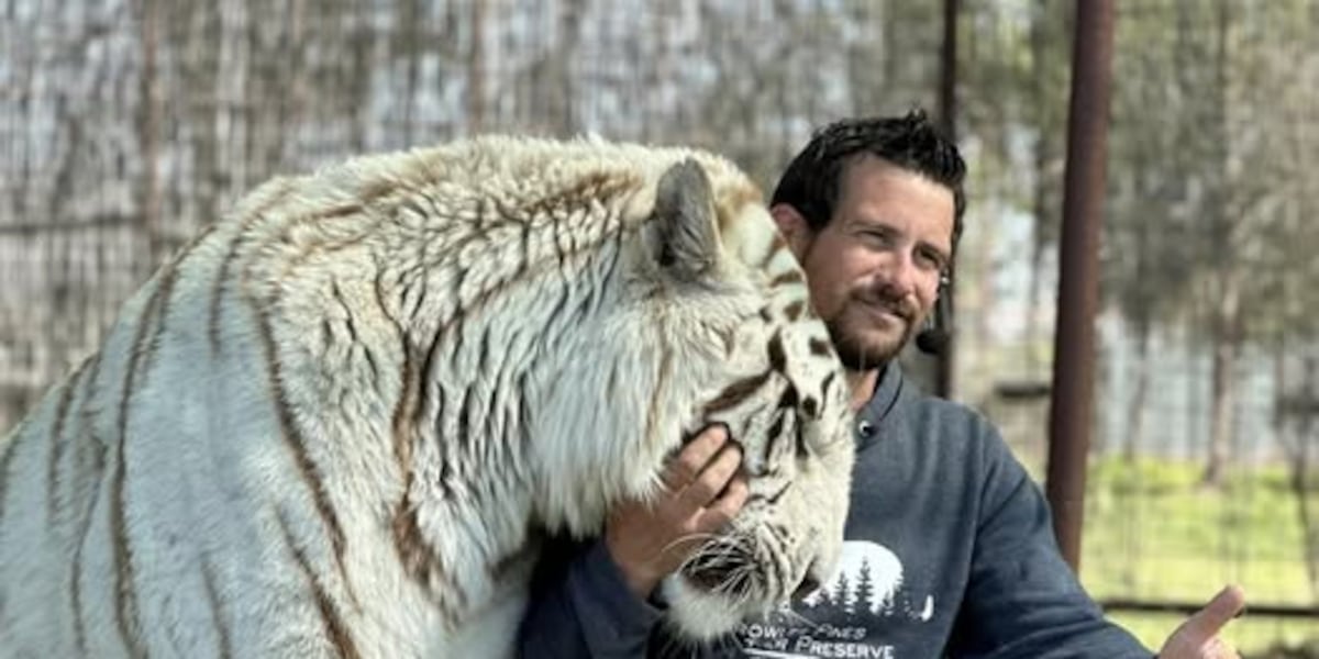 Man killed by tiger at Choctaw County tiger preserve