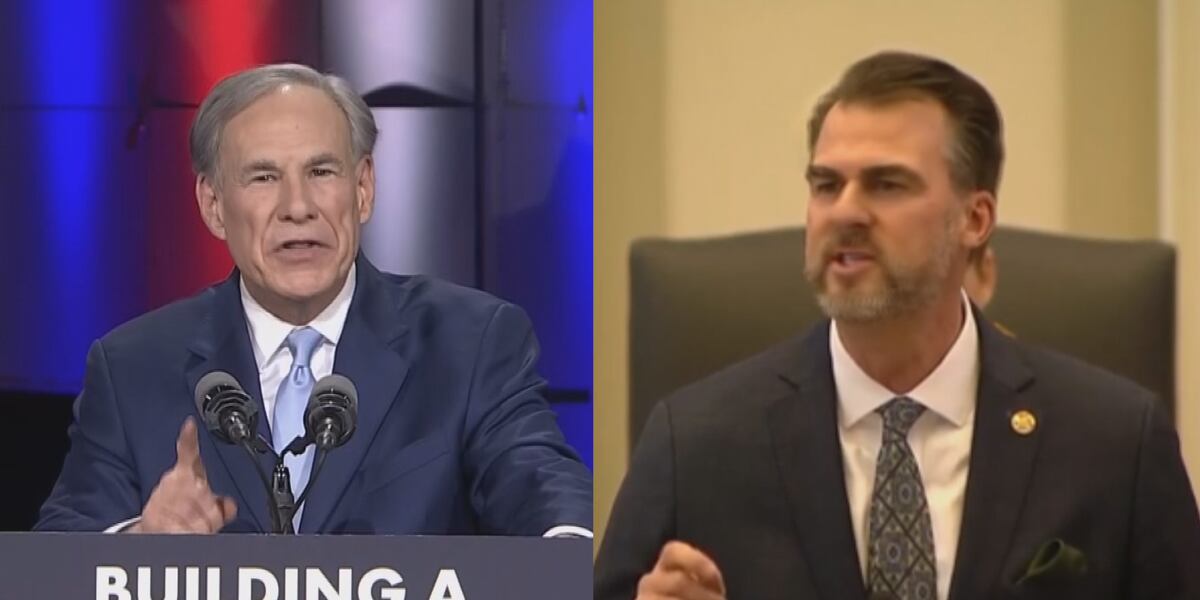 Texas, Oklahoma governors give annual State of the State addresses as ...