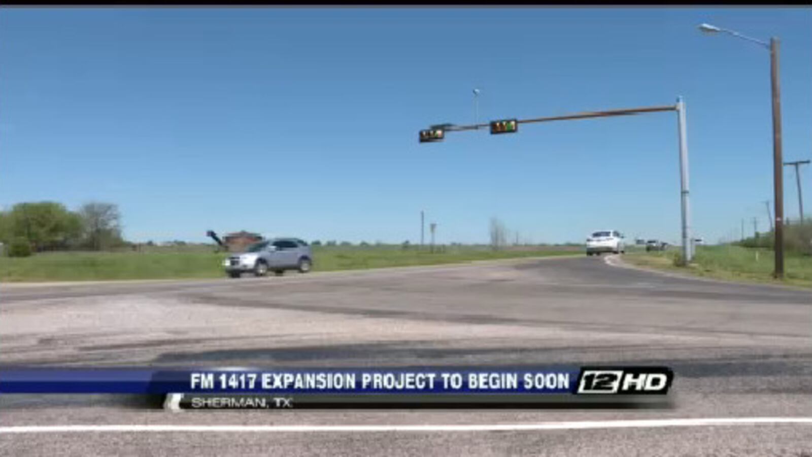 Fm 1757 Rd Sign Construction set for FM 1417 expansion