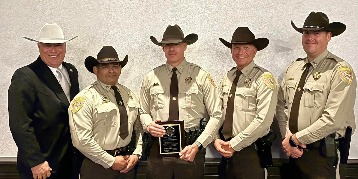 Bryan County deputy honored after being shot in the line of duty