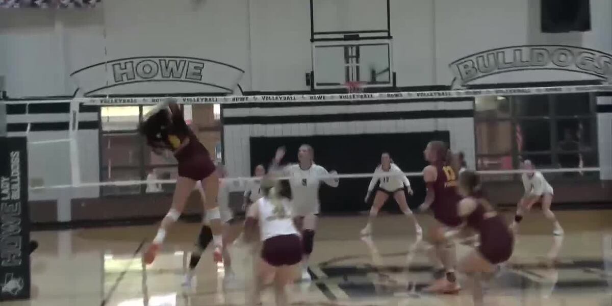 Howe Bells Bells-Howe Volleyball Highlights