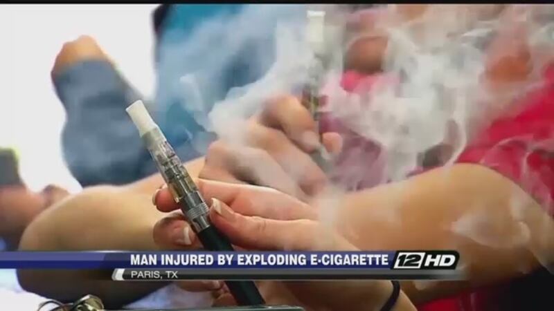 Paris man injured after e-cigarette explodes Paris man injured after e-cigarette explodes