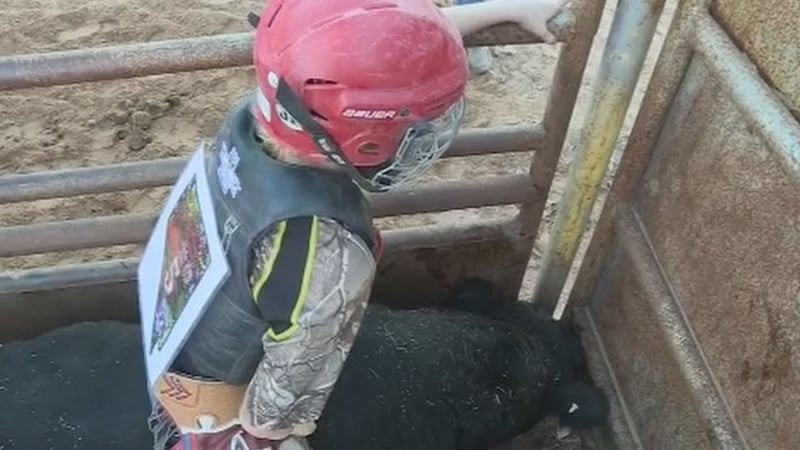 Kids Bull Riding Rodeo Local kid wins world miniature bull riding title at Junior National ...