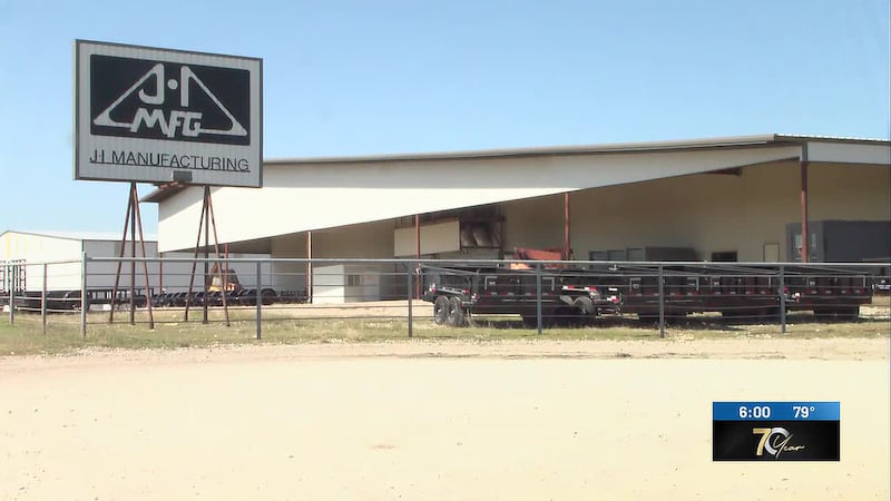An employee was killed in a workplace accident at J&I Manufacturing in Madill Wednesday morning.