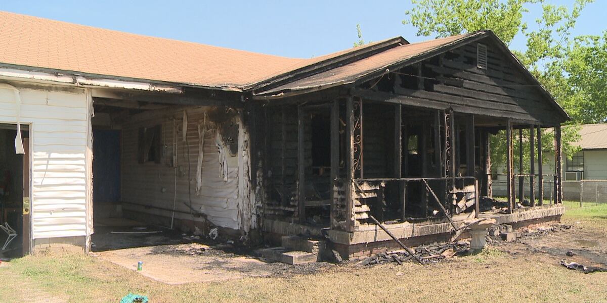 Dustin Burnside Sulphur couple loses home to fire