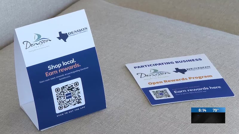 Denison is putting a little extra change in residents pockets for shopping local.