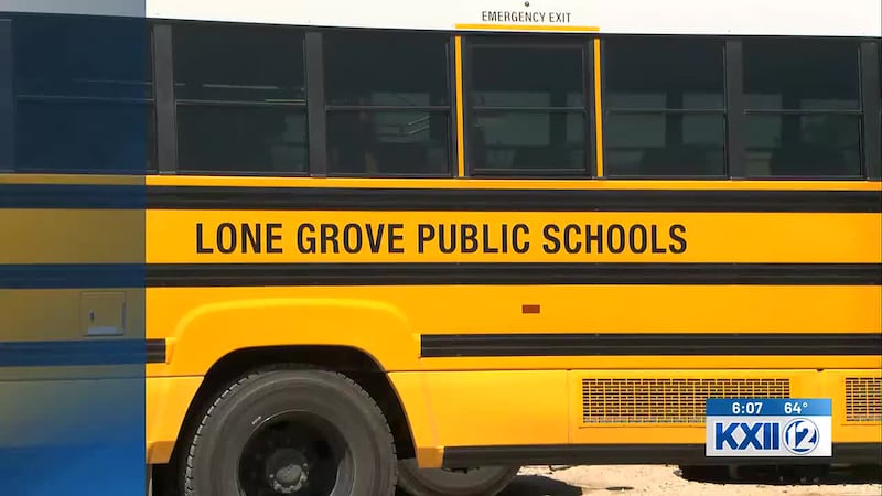 Police in Lone Grove are carrying out an investigation after a weapon was found on school...