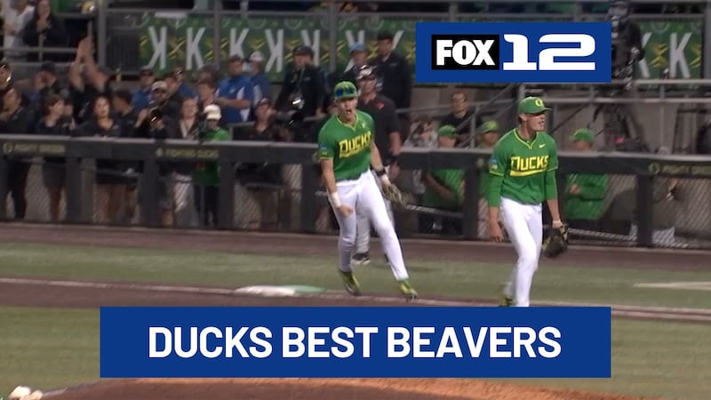 The Oregon Ducks defeated the Oregon State Beavers to advance to the Super Regionals of the...
