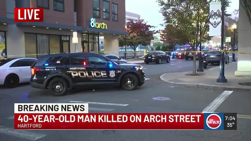 Hartford homicide - WFSB